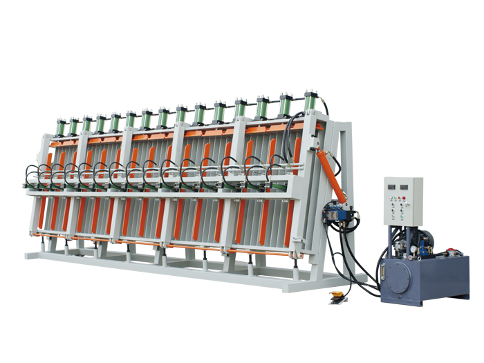 常規(guī)式液壓單面拼板機(jī)